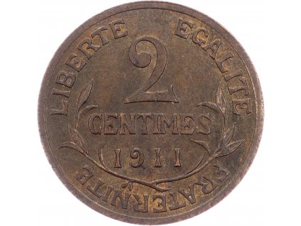 2 Centimes 1911-E-10009-1