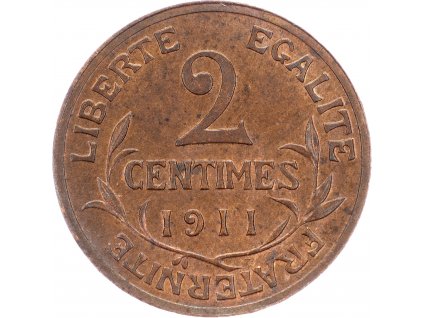 2 Centimes 1911-E-10010-1