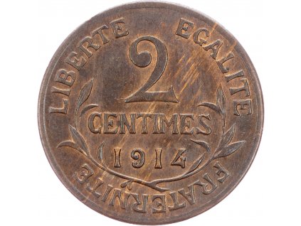 2 Centimes 1914-E-10017-1