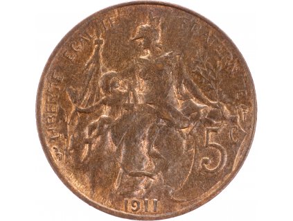 5 Centimes 1911-E-10024-1