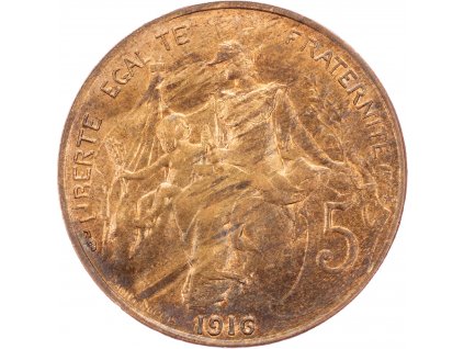 5 Centimes 1916-E-10029-1