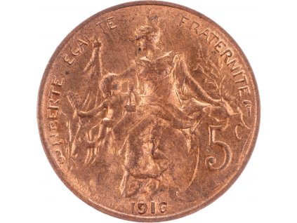 5 Centimes 1916-E-10033-1