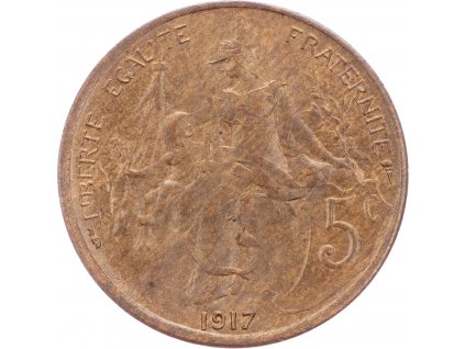 5 Centimes 1917-E-10037-1