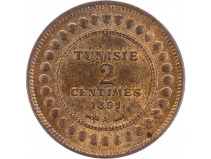 2 Centimes 1891-E-10054-1