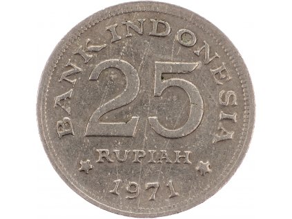 25 Rupiah 1971-E-10079-1