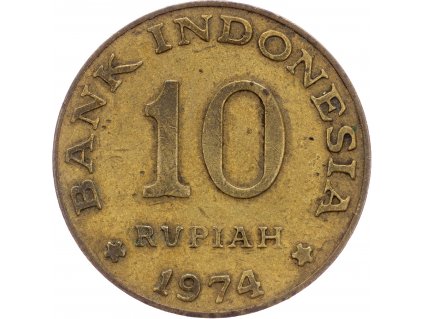10 Rupiah 1974-E-10082-1
