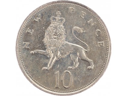 10 New Pence 1974-E-10091-1