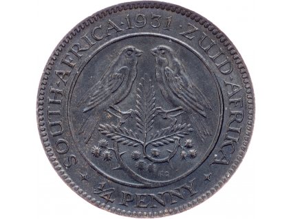 1/4 Penny 1931-E-10208-1
