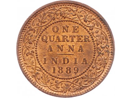 1/4 Anna 1889-E-10367-1