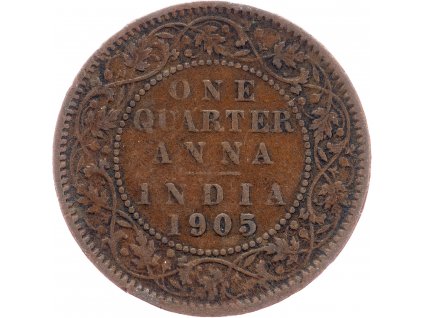 1/4 Anna 1905-E-10368-1