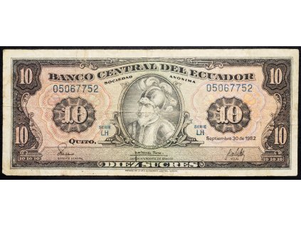 10 Sucres 1982-B-7316-1