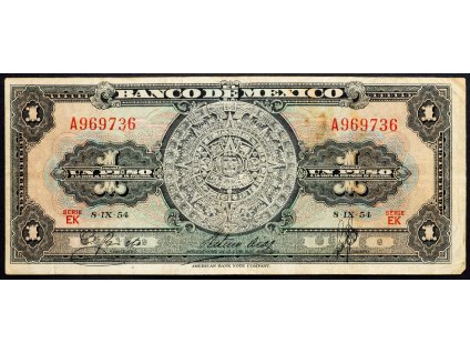 1 Peso 1954-B-7345-1