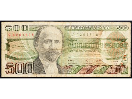 500 Pesos 1984-B-7352-1
