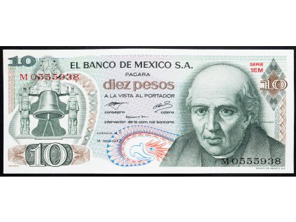 10 Pesos 1977-B-7363-1