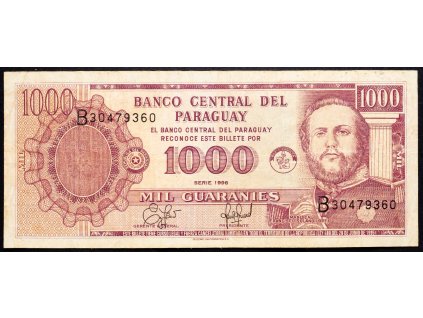 1000 Guaranies 1995-B-7381-1