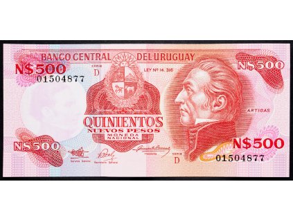 500 Nuevos Pesos 1990-B-7396-1