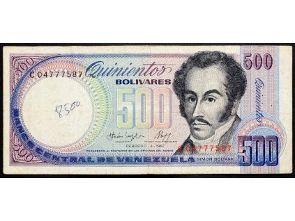 500 Bolivares 1990-B-7462-1