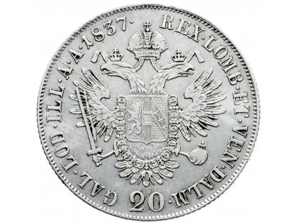 6948 20 krejcar 1837 c