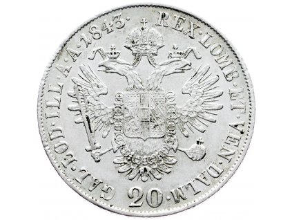 6975 20 krejcar 1843 m