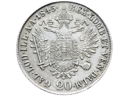 6984 20 krejcar 1845 m