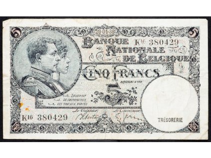 5 Francs 1988-B-7722-1