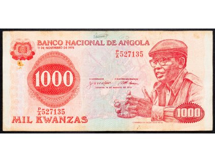 1000 Kwanzas 1979-B-7755-1