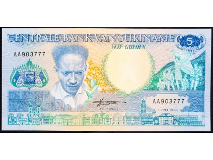 5 Gulden 1986-B-7822-1
