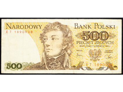 500 Zlotych 1982-B-7953-1