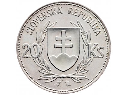 7206 20 koruna 1939 tiso