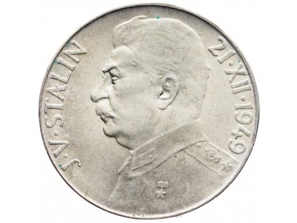 7227 50 koruna 1949 j v stalin