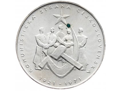 7299 50 koruna 1971 50 let ksc