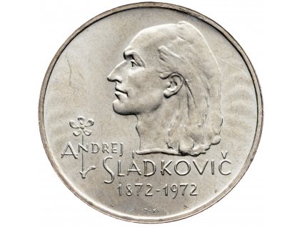 7308 20 koruna 1972 andrej sladkovic