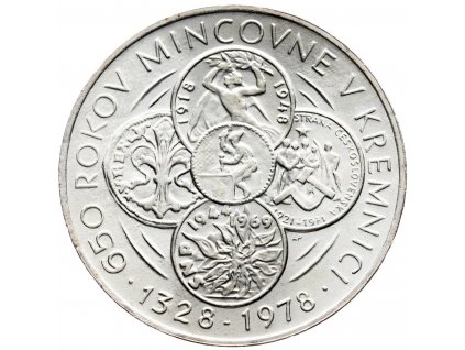 7347 50 koruna 1978 mincovna kremnica