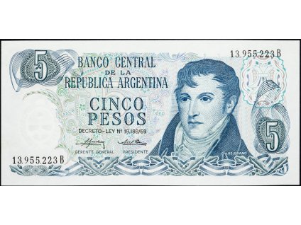 5 Pesos 1974-1976-B-8178-1