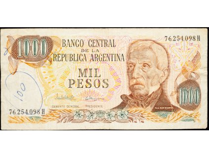 1000 Pesos 1982-B-8195-1