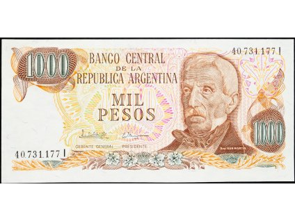 1000 Pesos 1982-B-8197-1