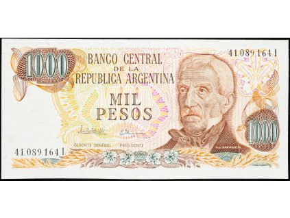 1000 Pesos 1982-B-8198-1