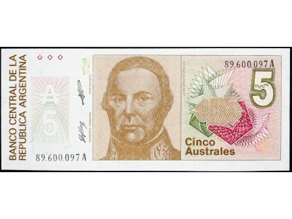 5 Australes 1987-1989-B-8206-1