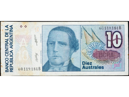 10 Australes 1987-1989-B-8210-1