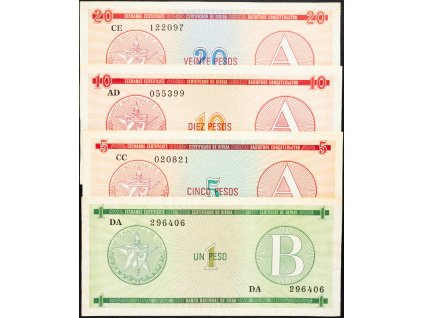 1, 5, 10, 20 Pesos 1985-B-8216-1