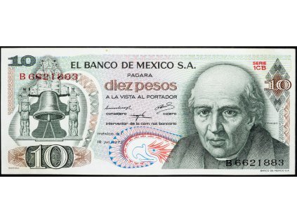 10 Pesos 1973-B-8294-1