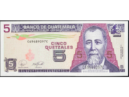 5 Quetzales 2007-B-8319-1