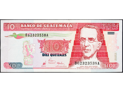 10 Quetzales 1998-B-8321-1