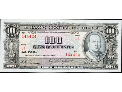 100 Bolivianos 1945-B-8357-1