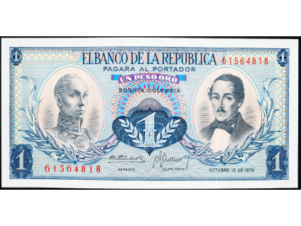 1 Peso Oro 1970-B-8362-1