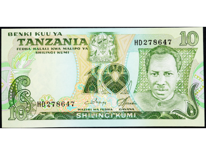 10 Shilingi 1978-B-8374-1