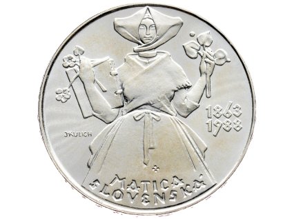 7437 500 koruna 1988 matica slovenska