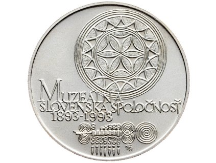 7503 100 koruna 1993 muzealni slovenska spolecnost