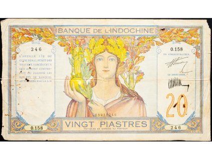 20 Piaster 1928-1931-B-8763-1