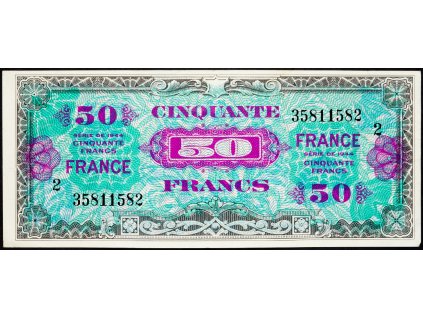 50 Francs 1944-B-8809-1